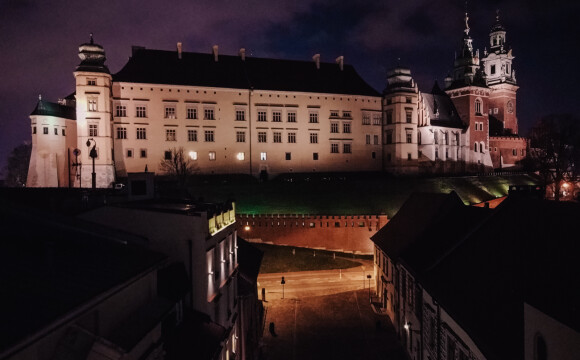 Kraków nocą