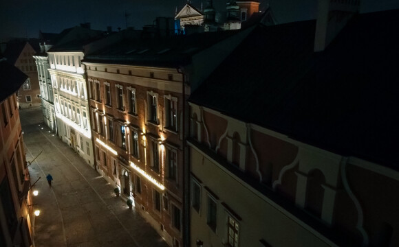 Kraków nocą