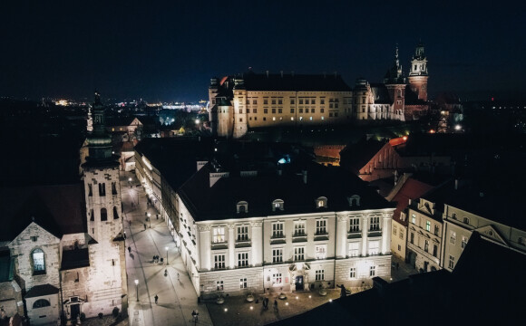 Kraków nocą